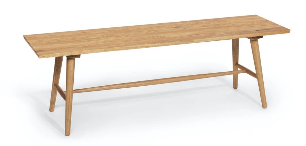 Seno Oak 55" Bench thumbnail 2