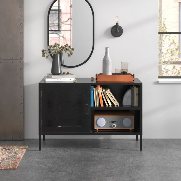 Tishie one Door Accent Cabinet thumbnail 2
