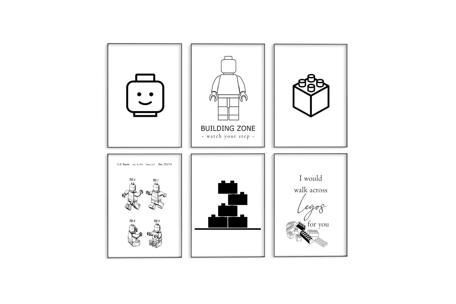 Building block print set thumbnail 4