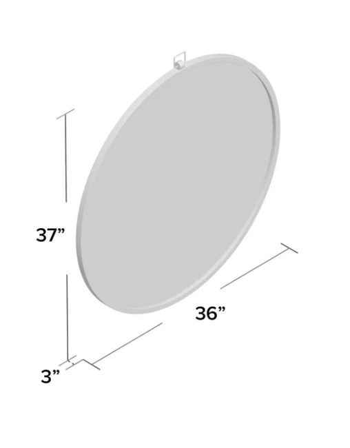 Modern & Contemporary Beveled Accent Mirror thumbnail 3