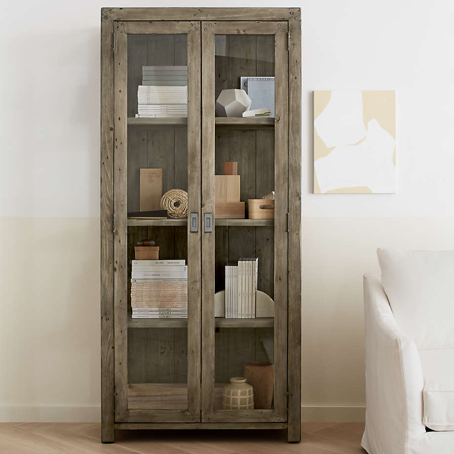 Morris Ash Grey Bookcase thumbnail 2