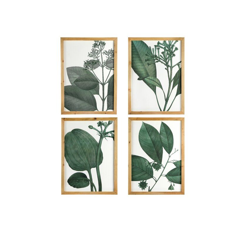 Botanical Graphic Art Print Set 1 of 4 thumbnail 3