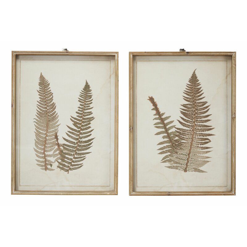 Large Vintage Fern Illustrations Set 2 of 2 thumbnail 3