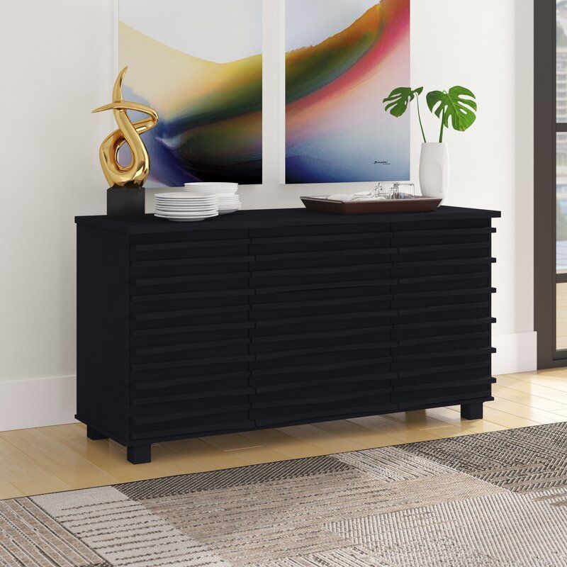 Ziggie 59 Wide 3 Drawer Sideboard thumbnail 3