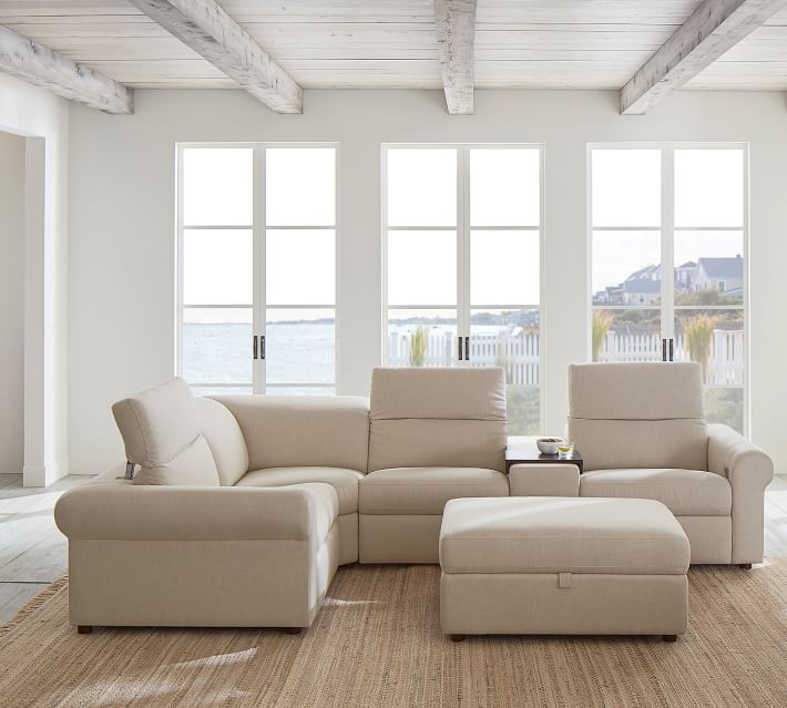 PB Ultra Lounge Sectional Storage Ottoman thumbnail 3