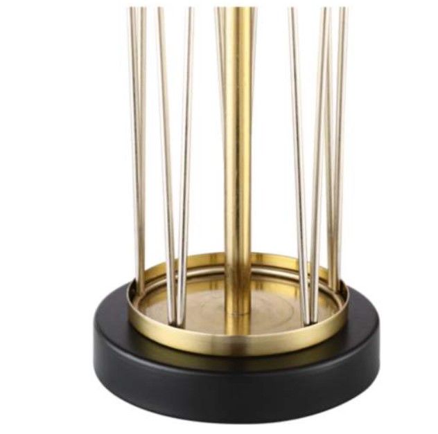 Nathan Gold Cage USB Table Lamps Set of 2 thumbnail 4