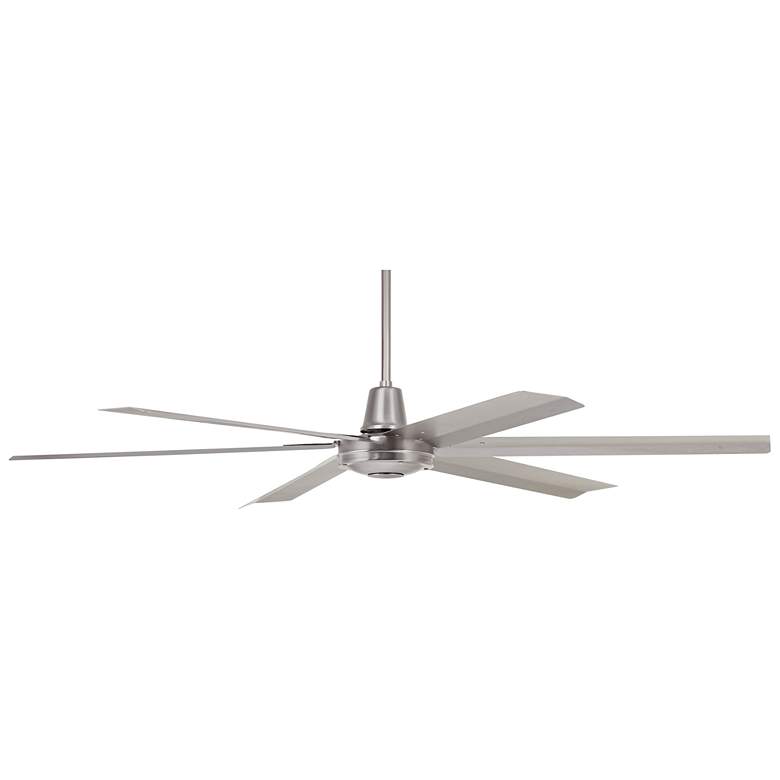 Turbina Max DC Brushed Nickel Damp Ceiling Fan thumbnail 4