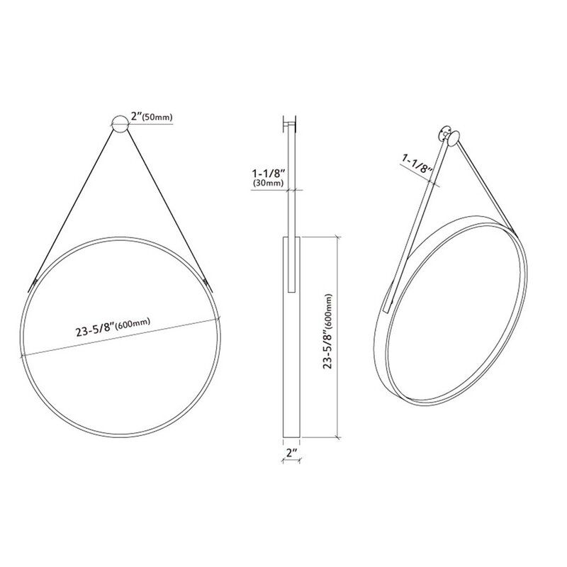 Trombly Modern Accent Mirror thumbnail 2
