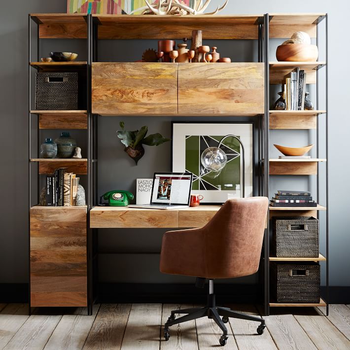Helvetica Leather Office Chair thumbnail 4