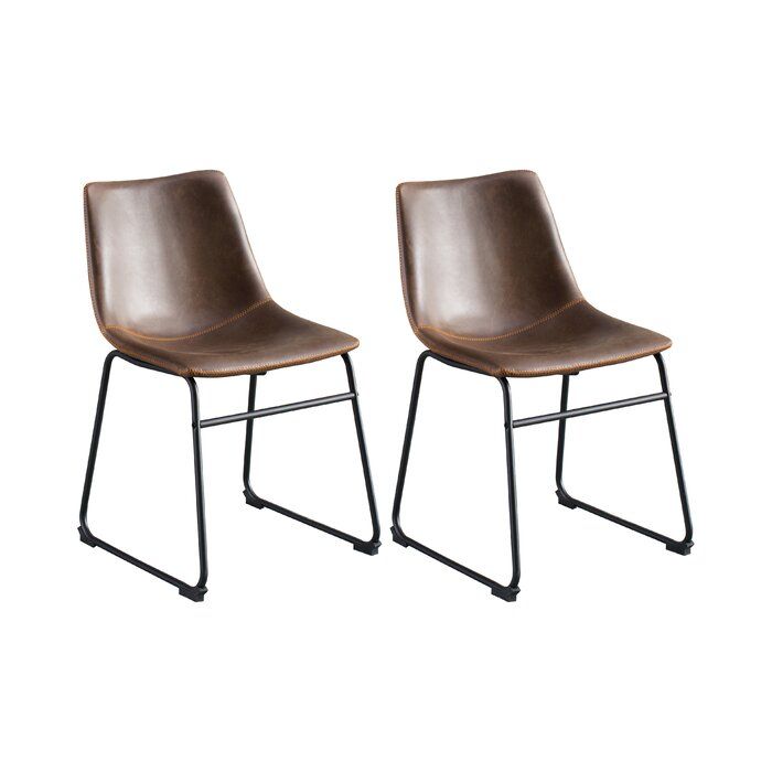 Carmelita Upholstered Side Chair (Set of 2) thumbnail 2