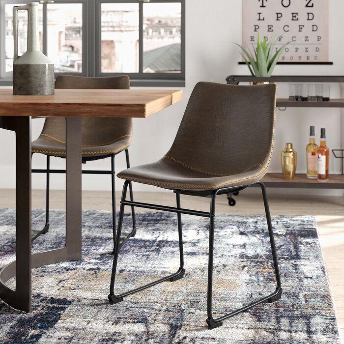Carmelita Upholstered Side Chair (Set of 2) thumbnail 4