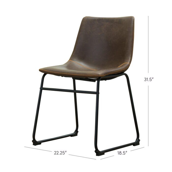 Carmelita Upholstered Side Chair (Set of 2) thumbnail 5