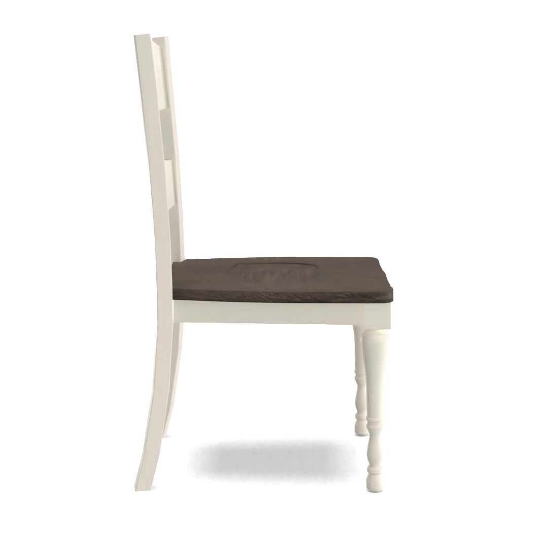 Westhoff Solid Wood Ladder Back Side Chair  thumbnail 2