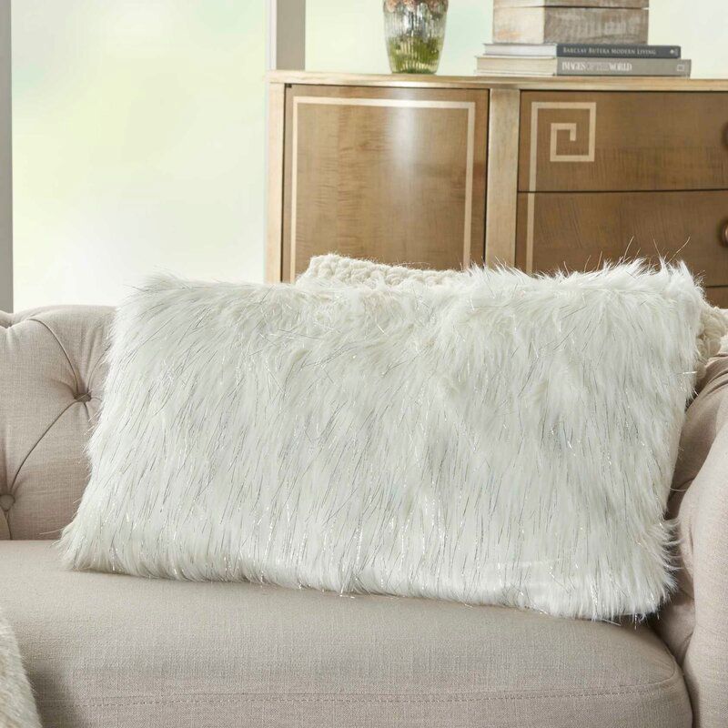 Swafford Lumbar Pillow With Insert-24"x14" thumbnail 2