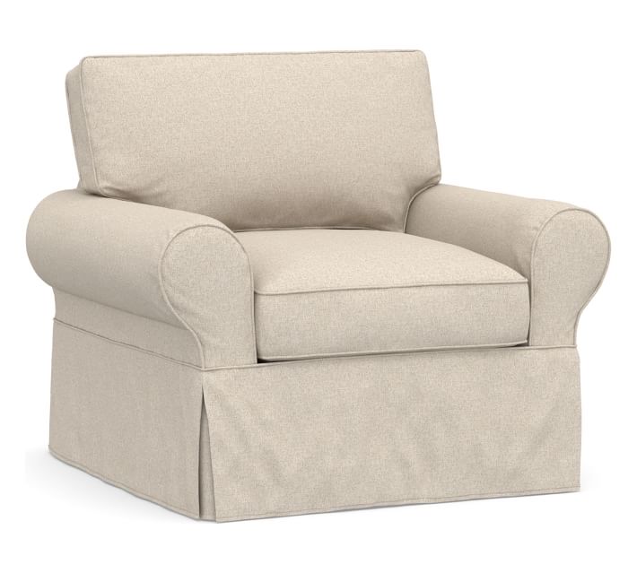PB Basic Slipcovered Armchair thumbnail 3