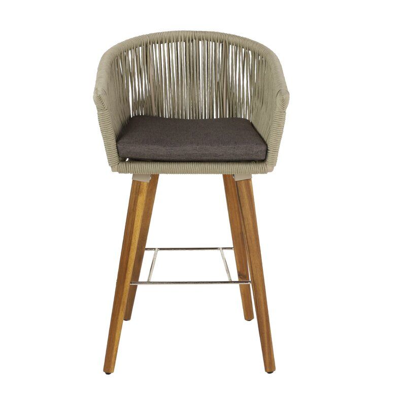 Baum Indoor Outdoor Patio Bar Stool thumbnail 5