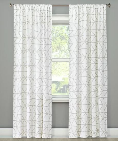 Sketched Triangle Curtain Panel thumbnail 2