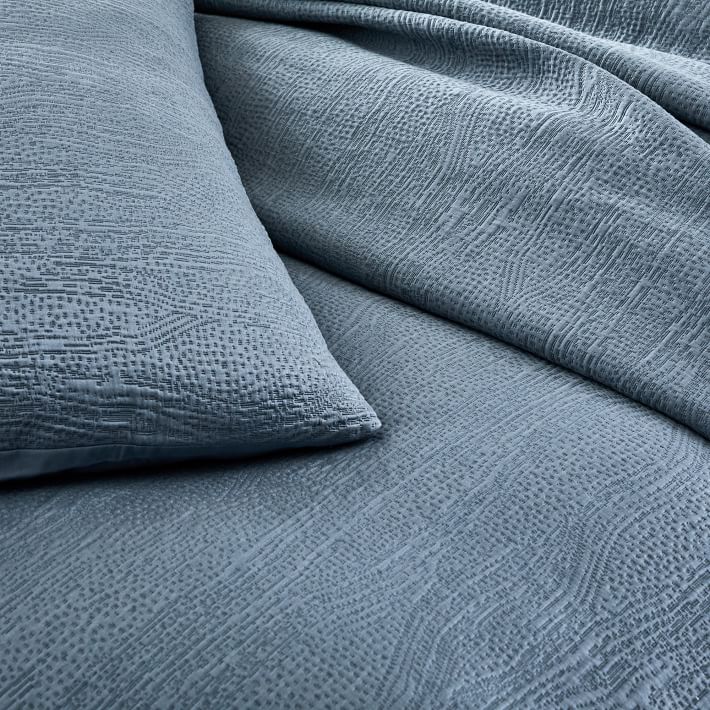 Tencel Cotton Matelasse Duvet Cover thumbnail 2