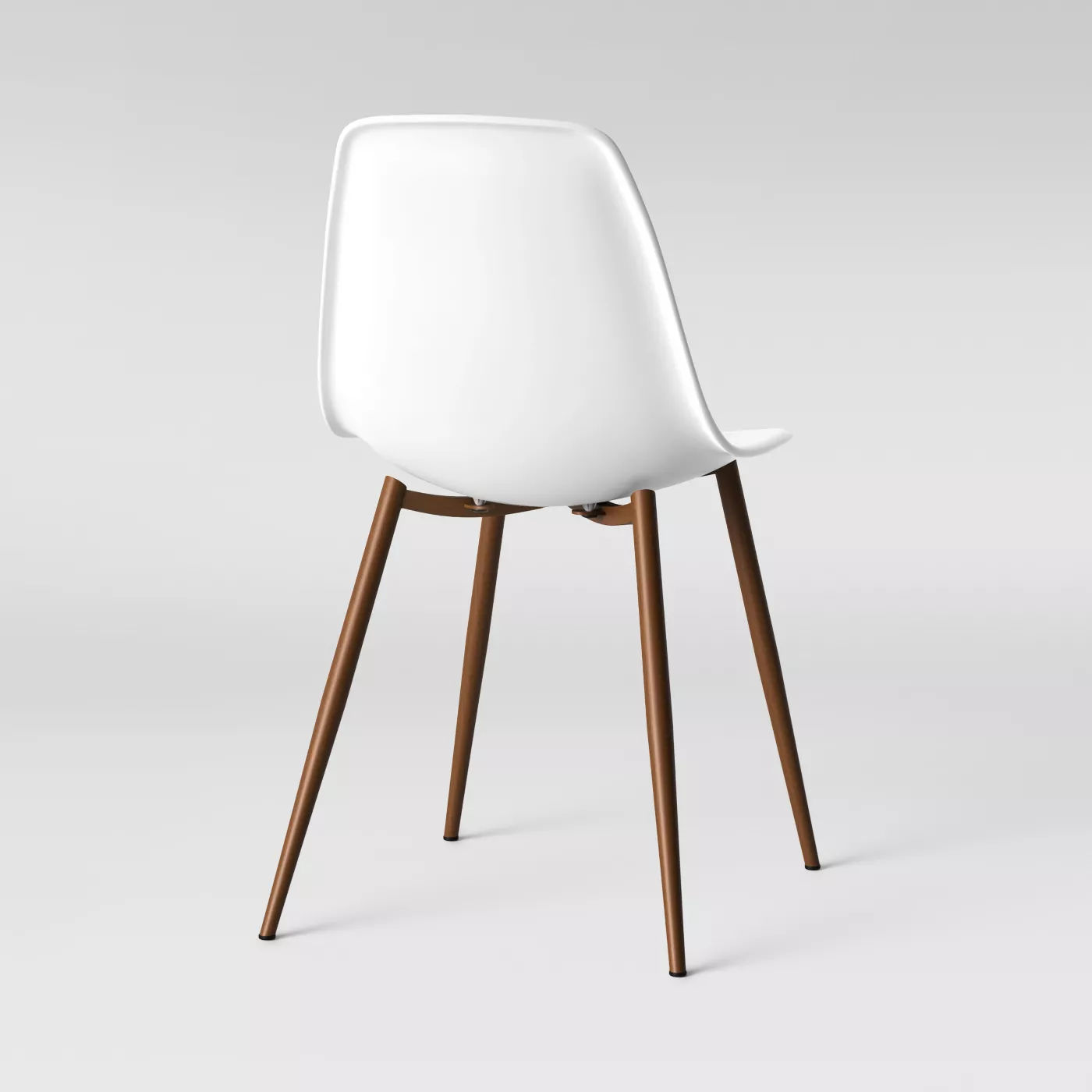 Copley Plastic Dining Chair White  thumbnail 3
