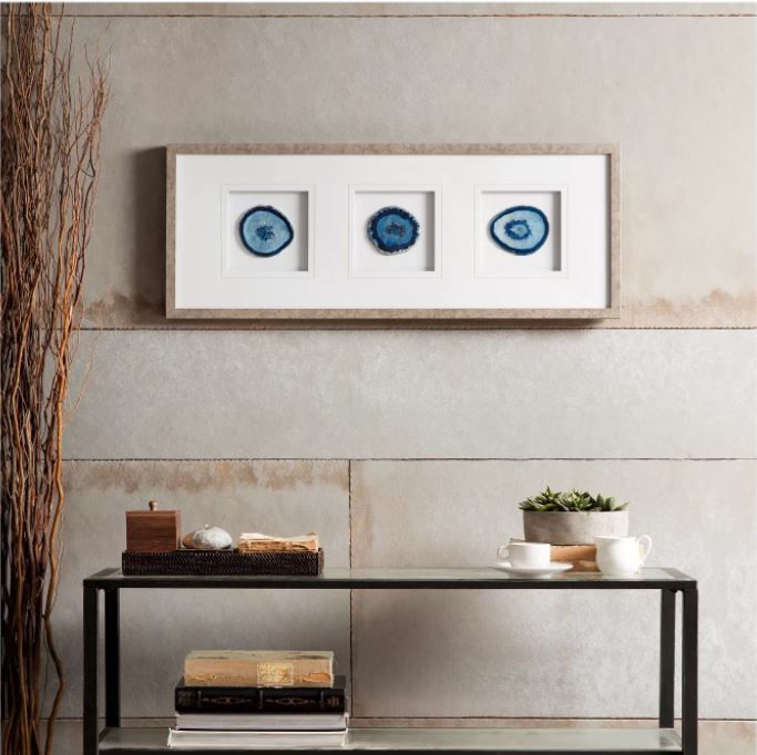 Agate Trio Stone Framed Graphic thumbnail 2