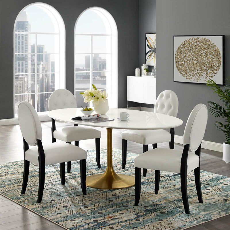 Jocelyn Oval Dining Table thumbnail 3