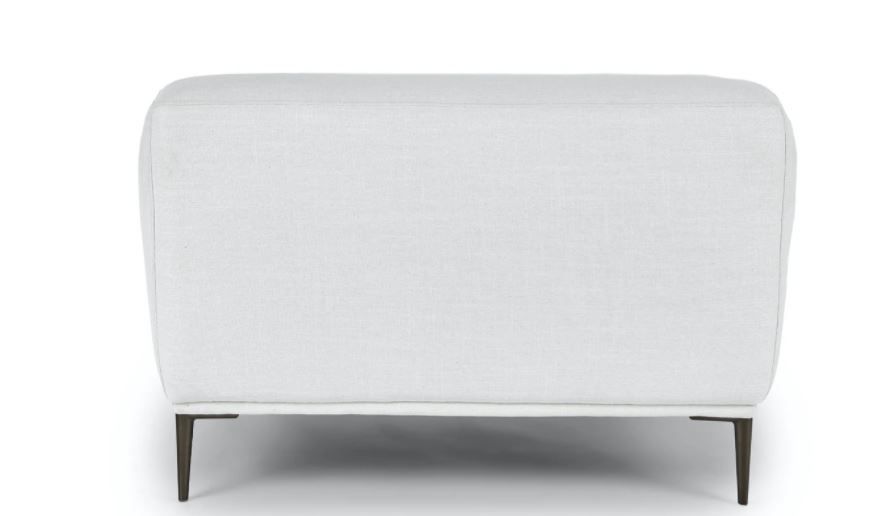 Abisko Quartz White Lounge Chair thumbnail 4