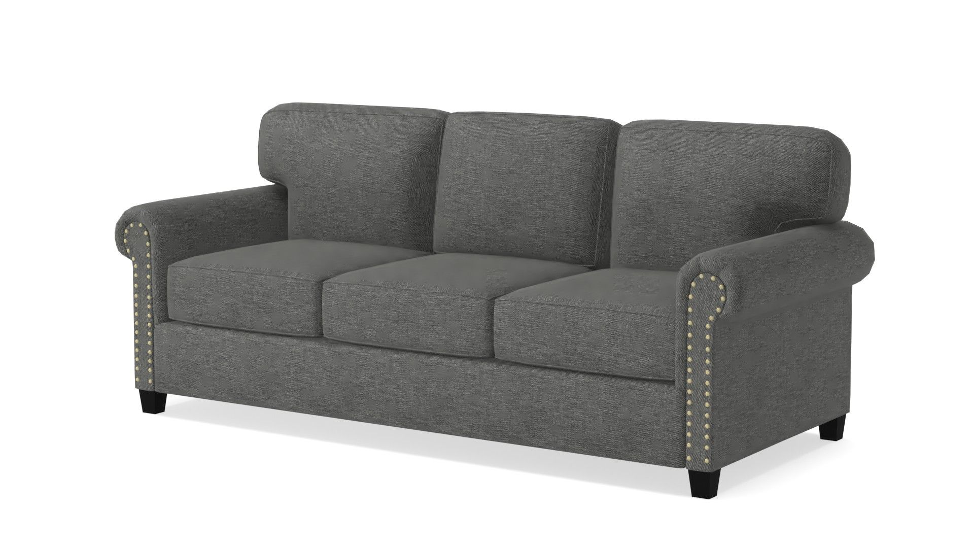 Agleno Charcoal Sofa thumbnail 2