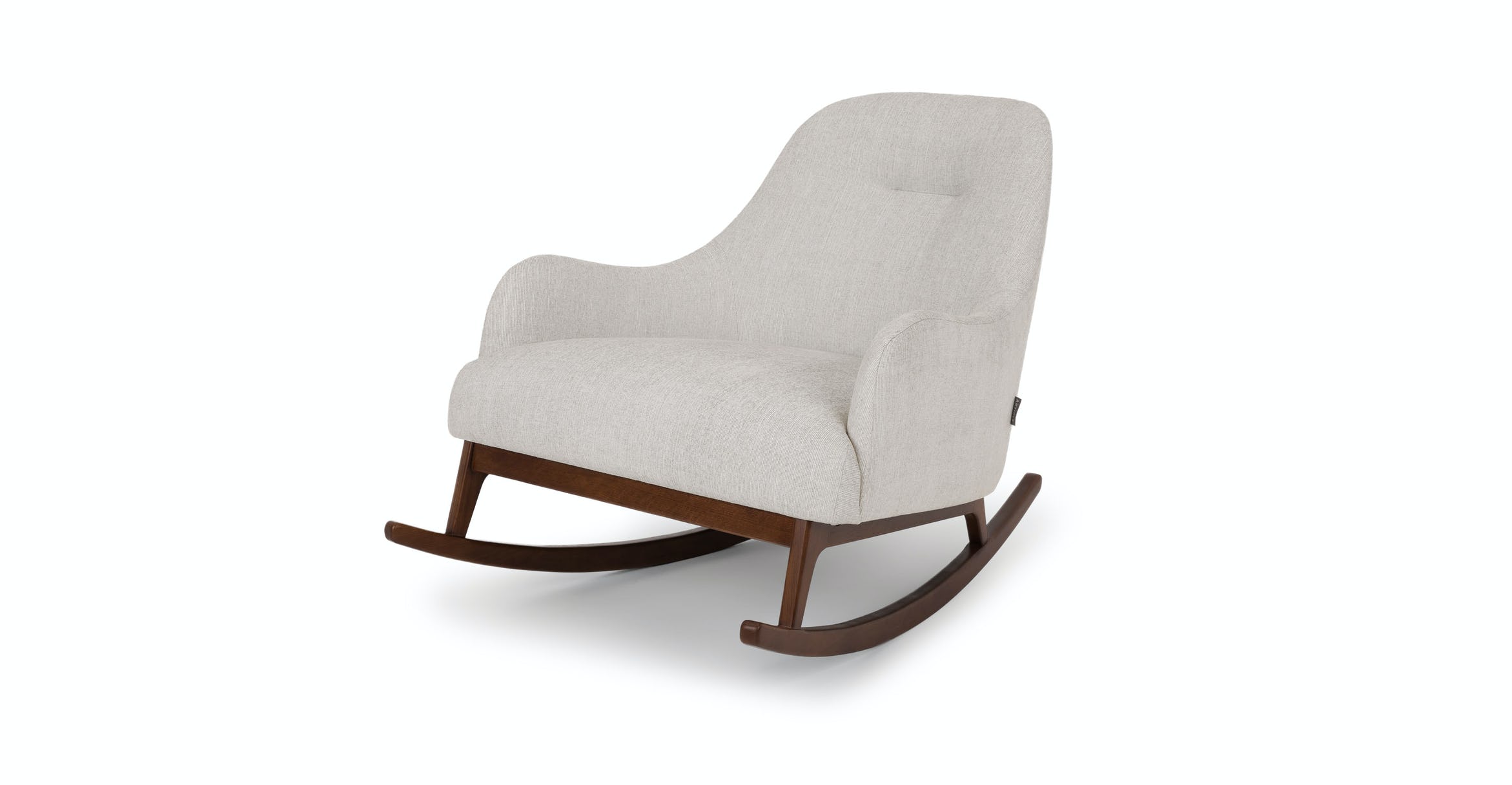 Embrace Coconut White Rocking Chair thumbnail 2