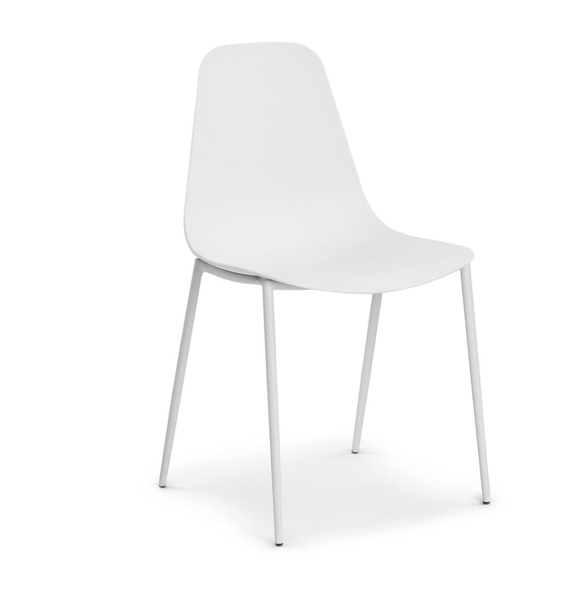 Svelti Pure White Dining Chair Set Of 2 thumbnail 2