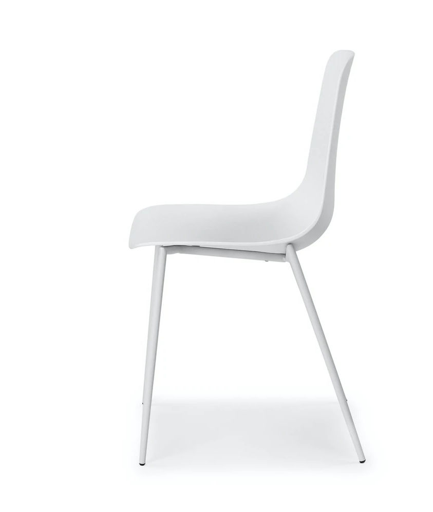 Svelti Pure White Dining Chair Set Of 2 thumbnail 3