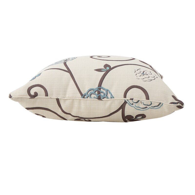 Rydel Floral Throw Pillow With Insert-15"x15" thumbnail 4