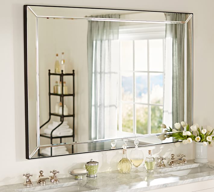 Astor Double Wide Rectangular Mirror thumbnail 3