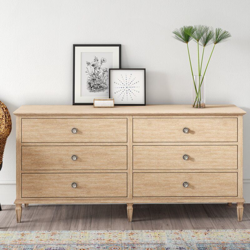 Victoria 6 Drawer Double Dresser thumbnail 3