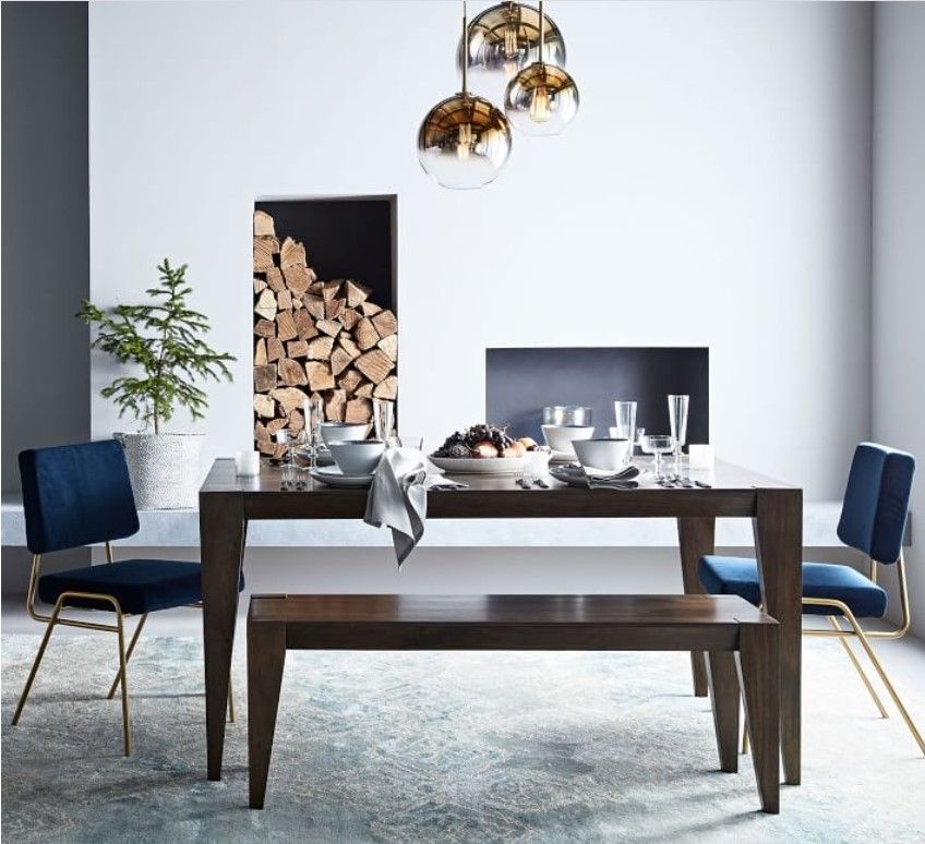 Anderson Solid Wood Expandable Dining Table Carob thumbnail 2