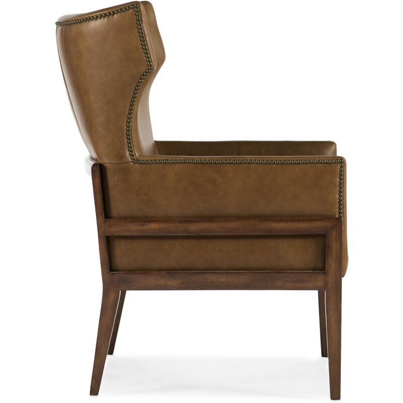 Burrell Leather Chair thumbnail 3