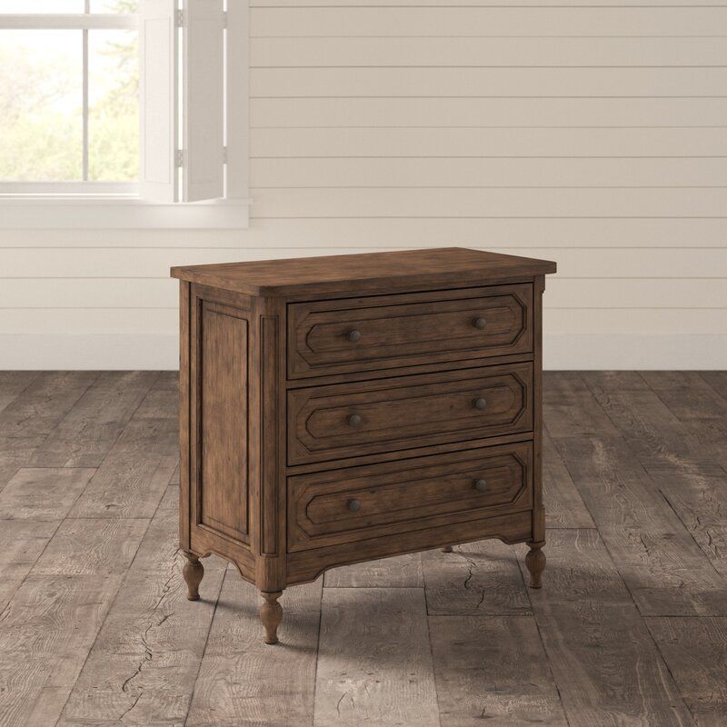Manhasset 3 Drawer Nightstand thumbnail 2