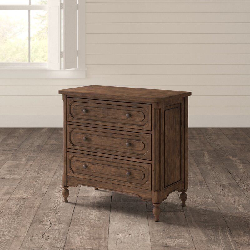 Manhasset 3 Drawer Nightstand thumbnail 3