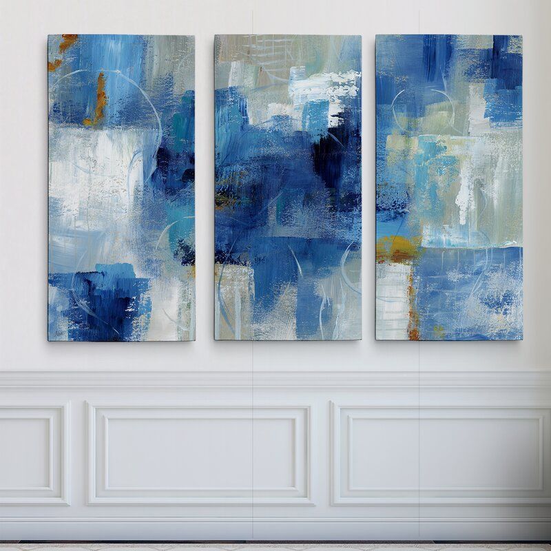 Blue Morning 3 Piece Canvas Multi Image Print thumbnail 2