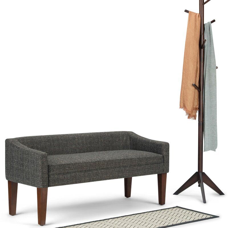 Batty Upholstered Bench thumbnail 5