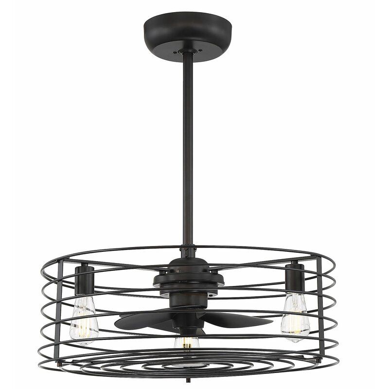 Mayberry 4 Blade Chandelier Ceiling Fan thumbnail 2