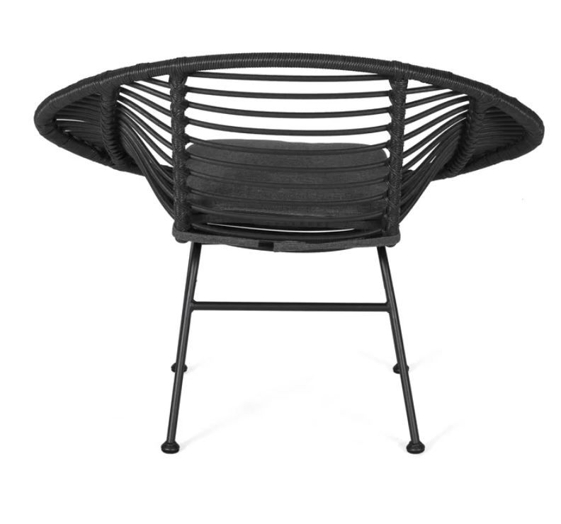 Maser Outdoor Woven Patio Chair with Cushion thumbnail 3