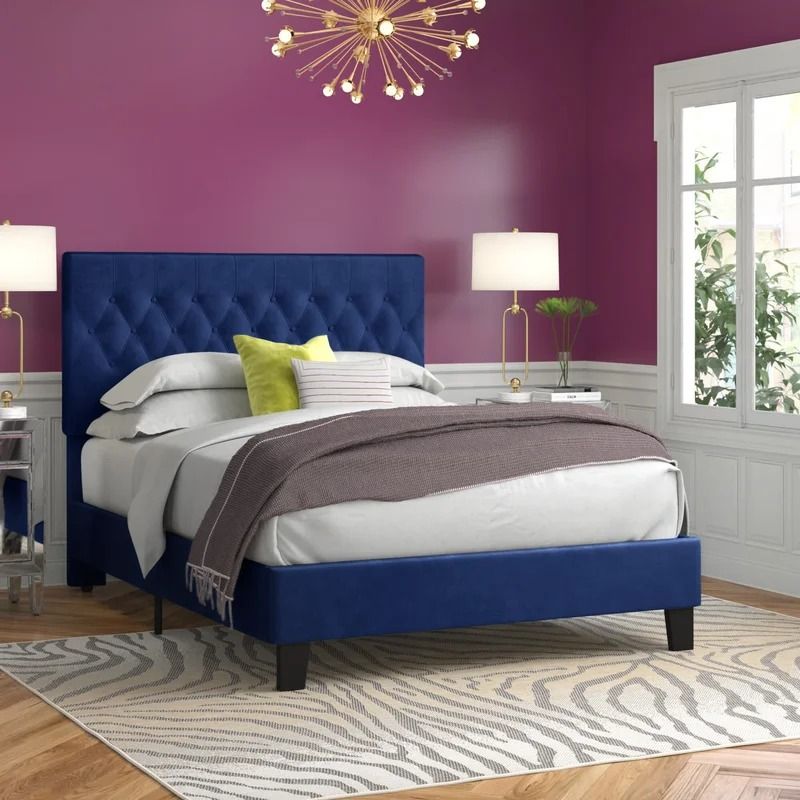 Kirtley Upholstered Standard Bed-Queen thumbnail 3
