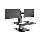 Humanscale Black Dual Monitor Quickstand thumbnail 3