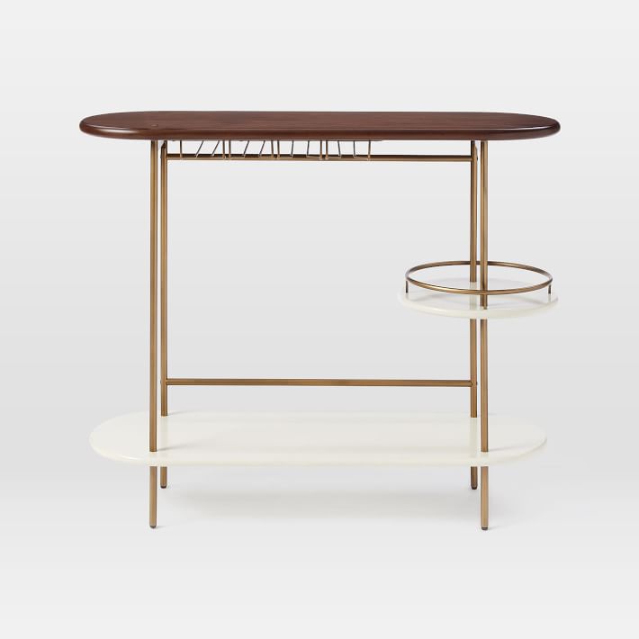 Tiered Bar Console Parchment thumbnail 2