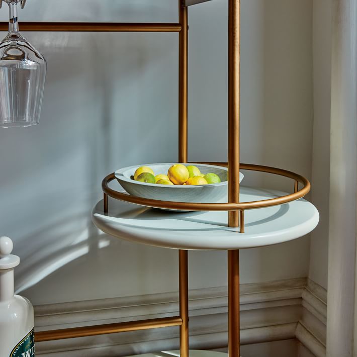 Tiered Bar Console Parchment thumbnail 5