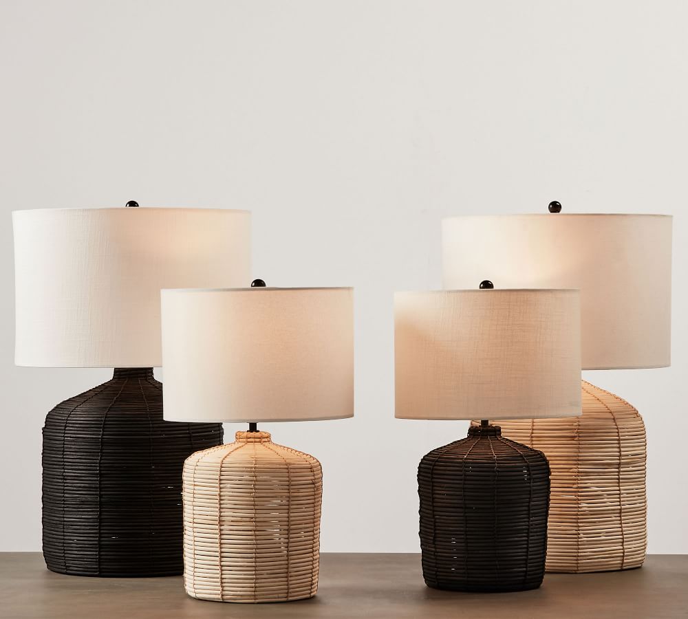 Cambria Rattan Table Lamp thumbnail 2