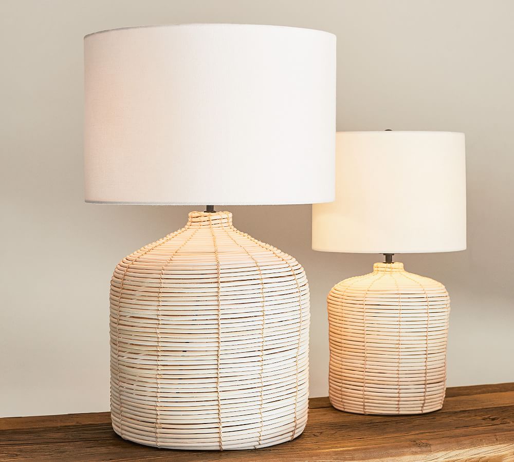Cambria Rattan Table Lamp thumbnail 3
