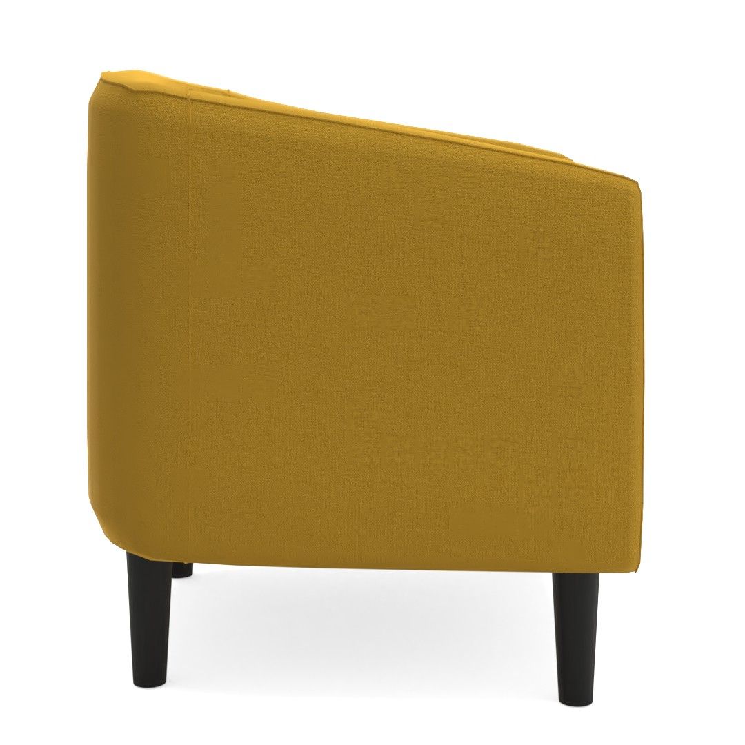 Adisen Cloud Barrel Chair and Ottoman thumbnail 2