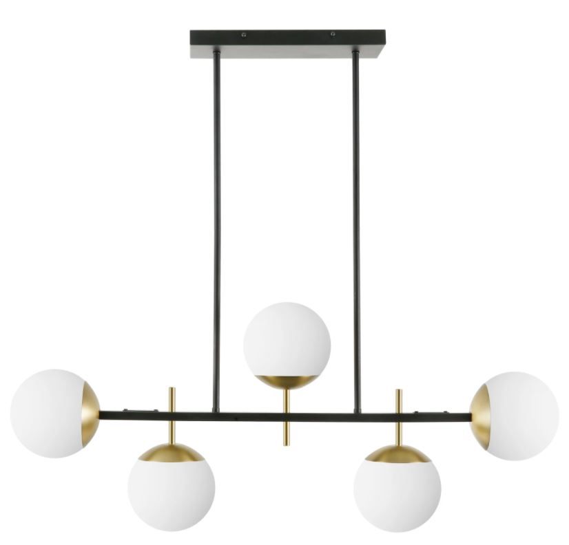 Thaalia Five Light Chandelier thumbnail 2