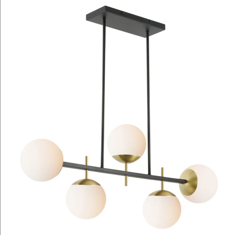Thaalia Five Light Chandelier thumbnail 3